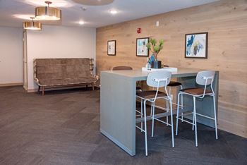 Unique lounge area 